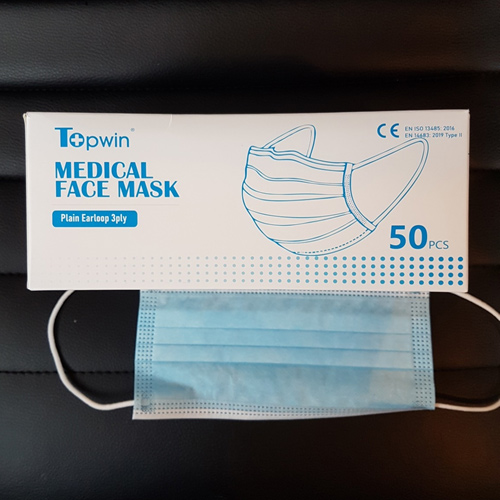 Download Medical Face Masks 3 ply Earloops (50 pcs/box) - NewStone ...
